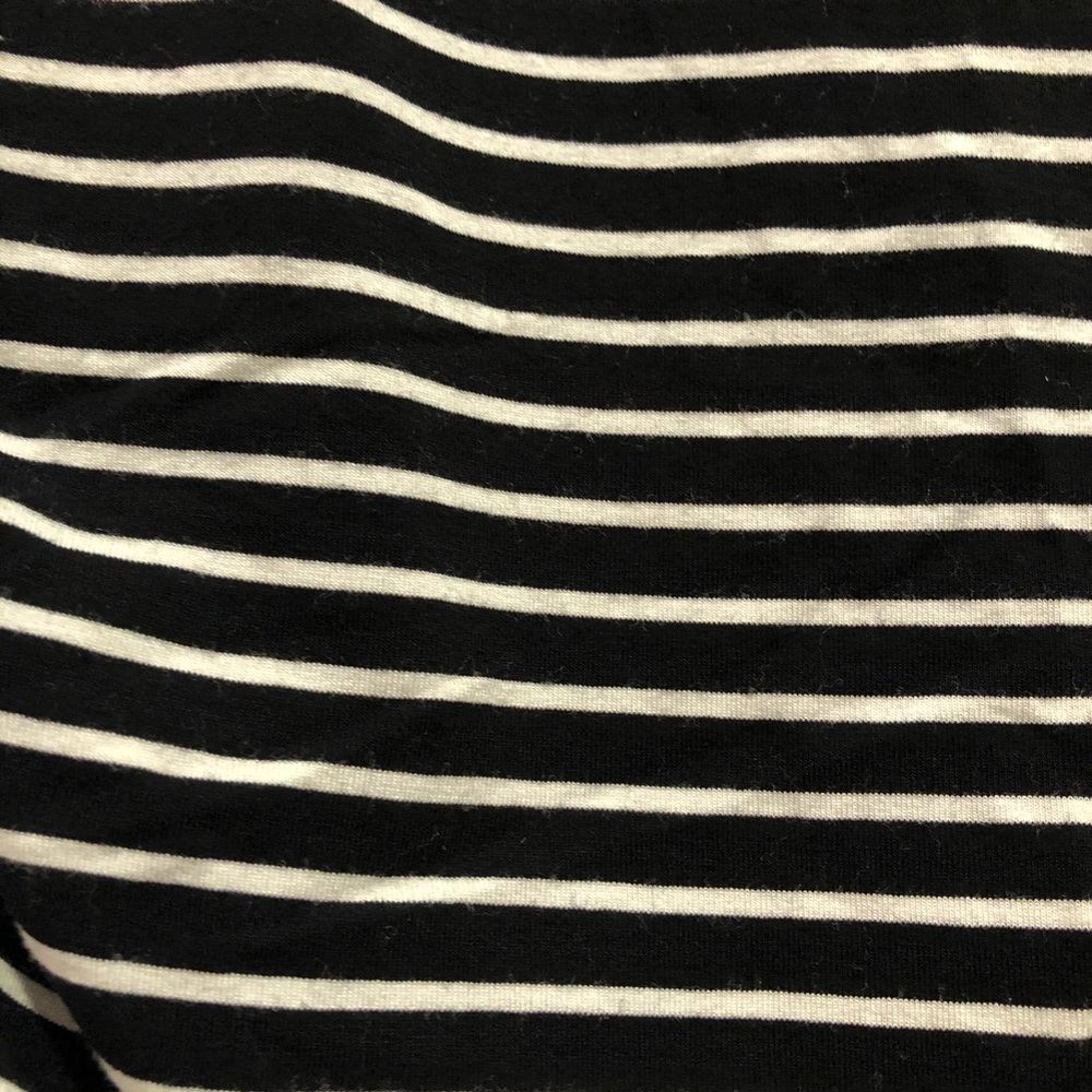 Vince Camuto Stripe Ruched Skirt - Picture 6 of 7